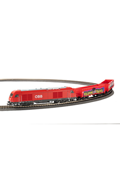 Piko Set de start analog cu locomotiva Hercules si 2 vagoane marfa ÖBB,H0,PIK...