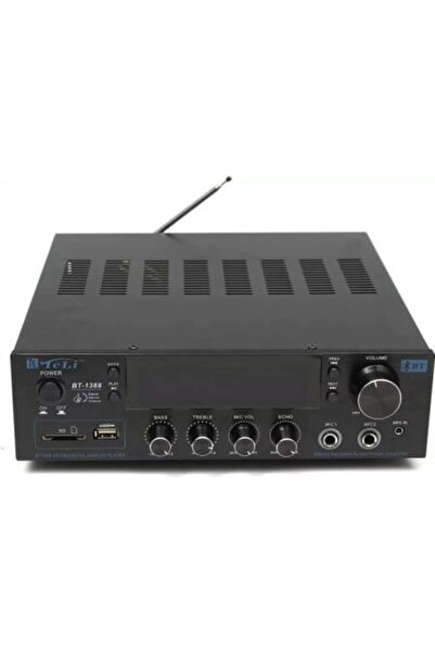 OEM Ενισχυτής Ήχου 160W, Παθητικά Ηχεία BT-1388, Bluetooth USB, Σταθμός Ενίσχ...