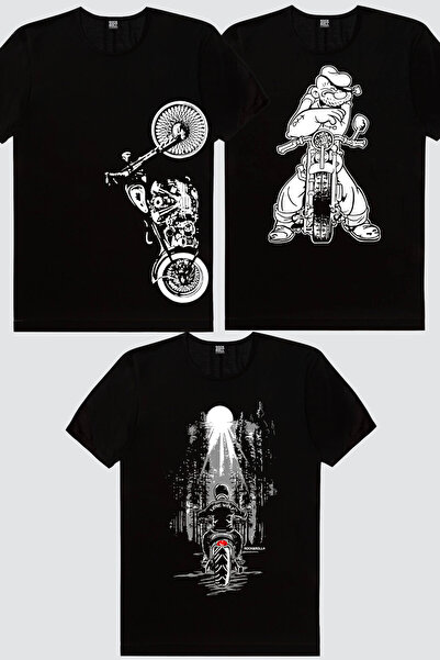 ROCKANDROLL Κάθετη μοτοσικλέτα, Βασικός κινητήρας, Ανδρικό μπλουζάκι Solo Cow...