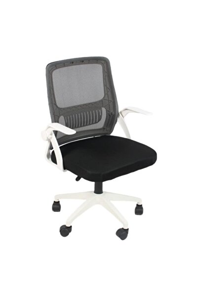 OEM Εργονομική καρέκλα γραφείου JRH, Διχτυωτή, μαύρο και λευκό