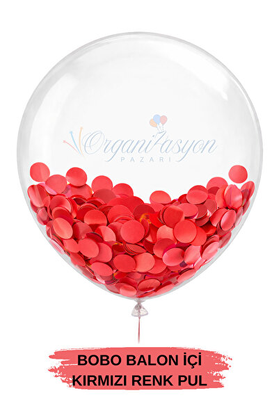 Organizasyon Pazarı Red Bobo Balloon Stamp |   Transparent Balloon Stamp |   ...