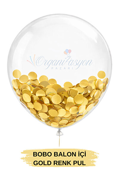 Organizasyon Pazarı Gold Bobo Balloon Pulu |   Transparent Balloon Stamp |   ...