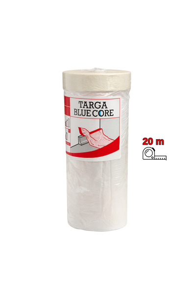 Schuller Ehklar Folie de protectie cu banda 210cm x 20m, folie mascare cu Ban...