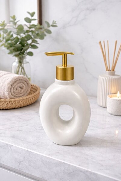 NEWNOW Orella Gold Tasarım Θήκη Σαπουνιού, Δοχείο Σαπουνιού – Μοντέρνο & Διακ...