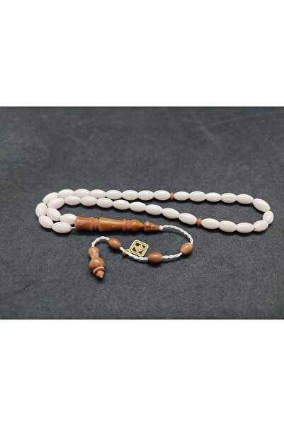 İskeçe Tesbih Hakan Kaya Usta Eseri Kuka Kombinli El Boy Deve Kemiği Πιστοποι...