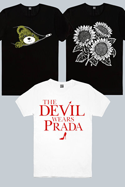 ROCKANDROLL Brand Sever White, Teddy με φερμουάρ, Summer Flowers Πακέτο 3 γυν...