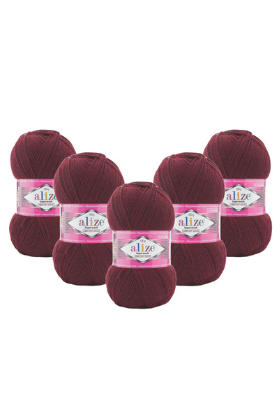 Alize Σχοινί για πλέξιμο - Βουργουνδία