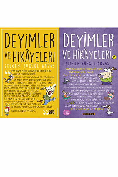 Carpe Diem Kitapları Deyimler ve Hikayeleri ve Deyimler ve Hikayeleri 2 (Selc...