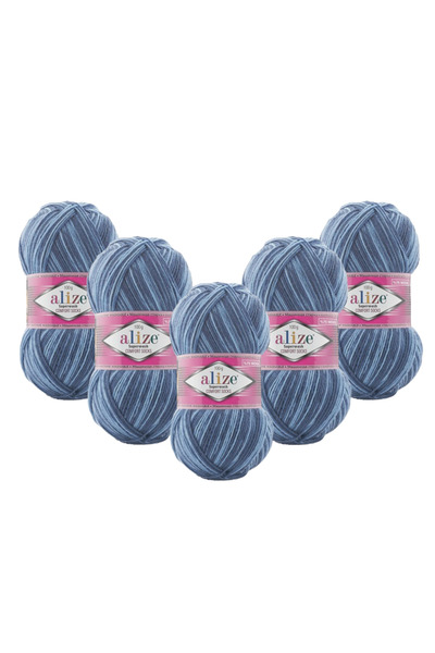 Alize Σχοινί για πλέξιμο - Πολύχρωμο