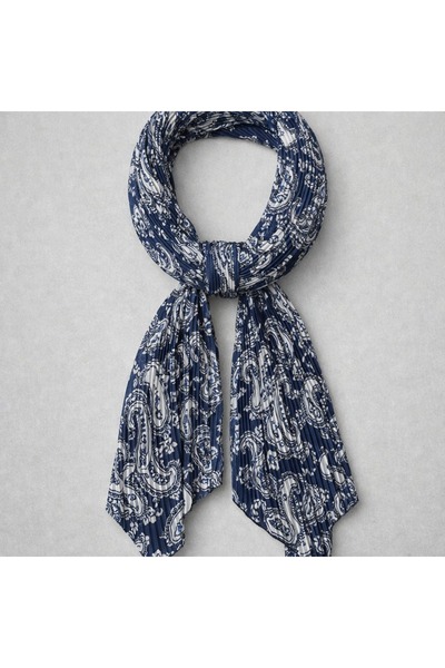 TAŞDELEN AVM Πλισέ Σατέν Μπαντάνα/Φουλάρι με Διάφορα Σχέδια