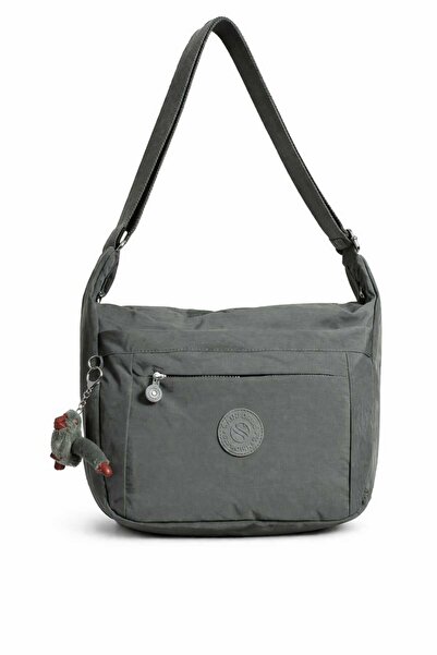 Sanmorris Women's Water-Resistant Fabric Multi-Compartment Crossbody School T...