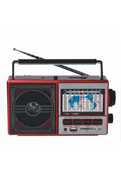 OEM Преносимо радио 901UR с AM, FM, SW 1-9, USB плейър, microSD, вградена бат...