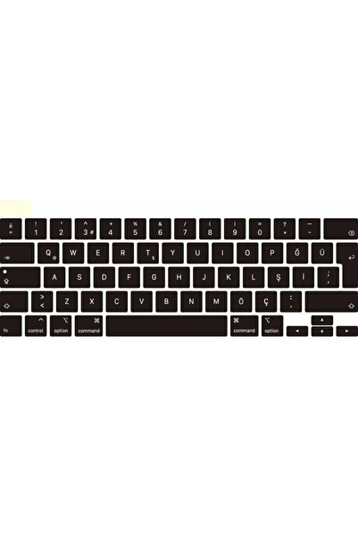 Generic Brand Apple Macbook Pro 13" A1706 Touch Bar Turkish Silicone Q Keyboa...