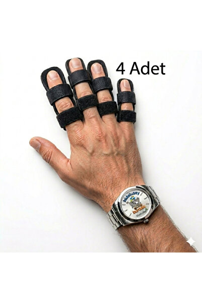 Markaflex 4 Pieces Finger Splint Finger Stabilizer Finger Support Apparatus F...