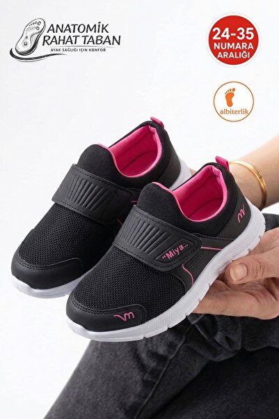 AlbiShoes Pantofi sport unisex pentru copii, fără șireturi, din plasă, ușori,...