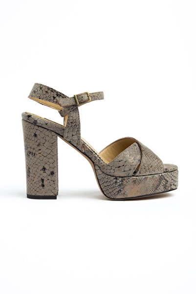 Elile Shoes Hakiki Deri 33-34-35-36-37-38-39-40-41 Numara Kadın Platform Sand...