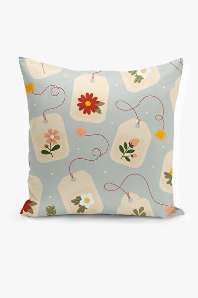 Filamente Κάλυμμα μαξιλαριού διπλής όψης με ψηφιακή εκτύπωση - Ώρα Τσαγιού/Κα...