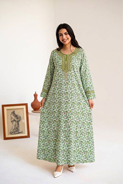 AFandina Jalabiya Jakkar with Hadi Design and Scattered Details