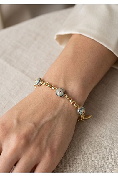AKSESUARIM Xuping Evil Eye Beaded Bracelet