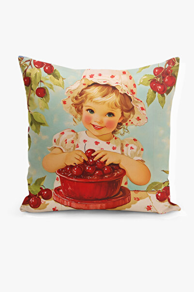 Filamente Κάλυμμα μαξιλαριού διπλής όψης με ψηφιακή εκτύπωση - Άνοιξη / Άνοιξ...