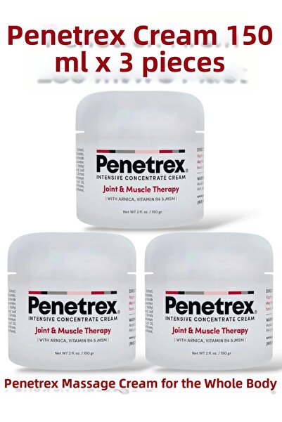 ULFİSU COSMETİCO Penetrex Cream 150ml 3 Pieces