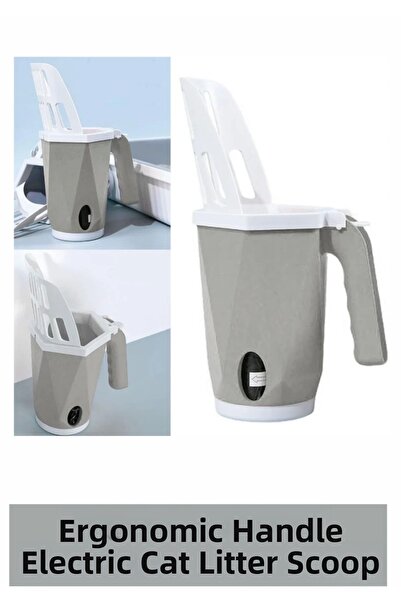 Kozera # Cat Accessory: Practical Quick Cleaning Cat Litter Shovel with Ergon...