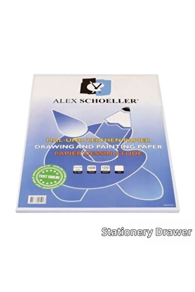 Alex Schoeller Πίνακας Χαρτί 35 Χ 50 120 gr Συσκευασία 100 τεμαχίων