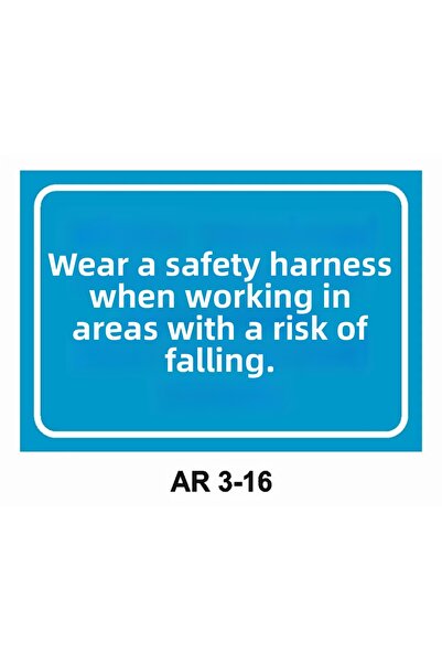 Outdoor One Work Safety Warning Sign 1 Piece Pvc 21 X 29cm