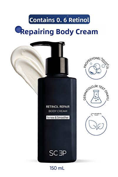 SCEP Retinol Repair Body Cream |   0.6% Repairing Retinol Body Cream 150 ml