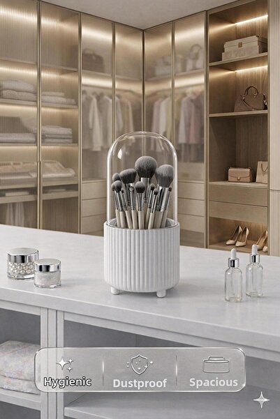 Blackstar Θήκη οργάνωσης μακιγιάζ και κοσμημάτων - Λευκό