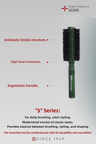 RODEO Βούρτσα μαλλιών 1026s