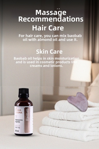 OnkaFarma 100% Pure Baobab Oil 50 ml
