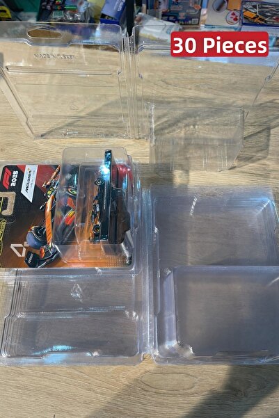 HOT WHEELS حاوية حماية من الفقاعات الهوائية من نوع Premium وF1، 30 قطعة، صندو...