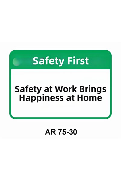 Outdoor One Work Safety Warning Sign 1 Piece Pvc 21 X 29cm