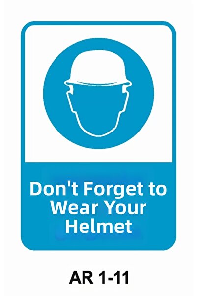 Outdoor One Head Protection / Forget to Wear a Baretbaret Work Safety Warning...