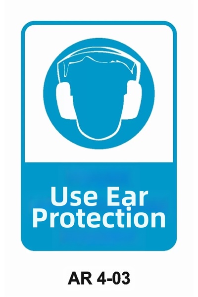 Outdoor One Work Safety Warning Sign 1 Piece Pvc 21 X 29cm