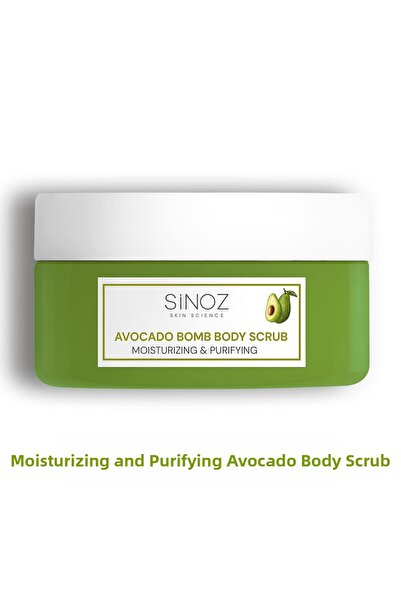SİNOZ Avocado Bomb Moisturizing and Purifying Body Peeling 300 Gr