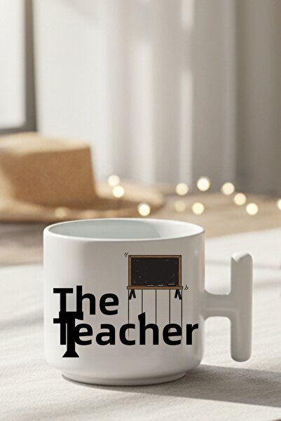 giftkonsept The Teacher Printed Gotfather Humorous Teacher Gift T-Handle Latt...