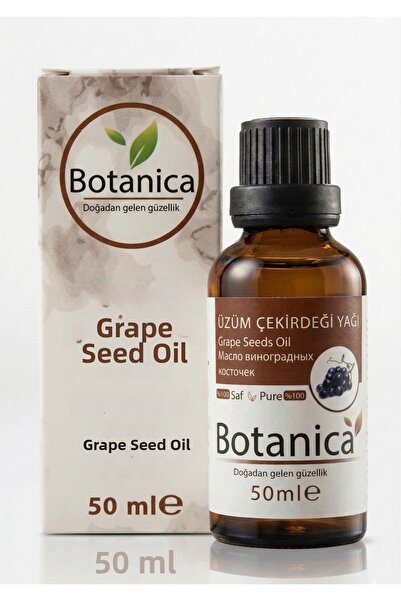 botanica Grape Seed Oil 50 ml – Fine-Textured Antioxidant Skin Care Oil