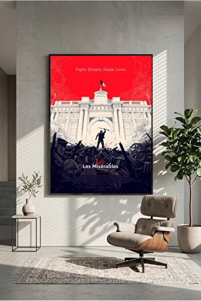 postercraft Poster din lemn Les Miserables (fără ramă)
