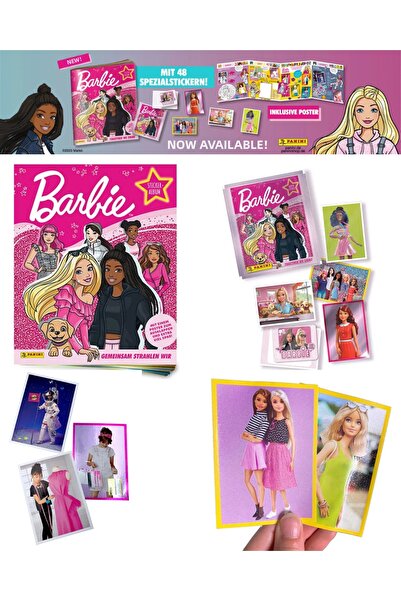 Next Plus Επίσημο αυτοκόλλητο "Together We Shine" Barbie Αρχικό Άλμπουμ + 2 Π...