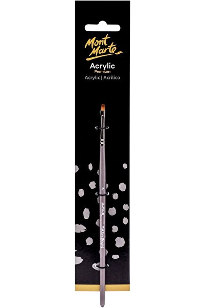 Mont Marte Ακρυλικό πινέλο MM Artist Premium Taklon Short Glossy 2
