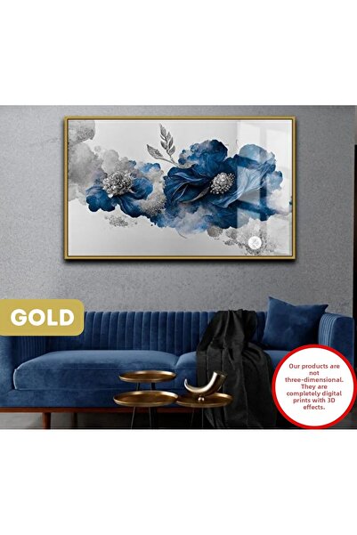 Harika bir ev ΥΠΕΡΑΣΤΗ | ΠΙΝΑΚΑΣ ΛΟΥΛΟΥΔΙΩΝ 08 ΑΣΗΜΕΝΙΟ ΣΚΟΥΡΟ ΜΠΛΕ | ΤΡΑΠΕΖΙ...