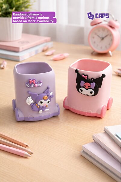 caps office Θήκη στυλό Kuromi για την επιφάνεια εργασίας |   Διακοσμητική θήκ...