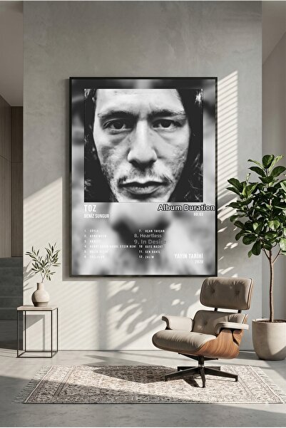 postercraft Poster cu pictură pe panou modernă, design album Deniz Sungur Toz