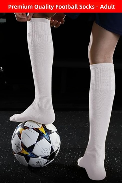 Dore Γνήσιο 1 ζευγάρι μακριές κάλτσες ποδοσφαίρου για ενήλικες, κορυφαίας ποι...