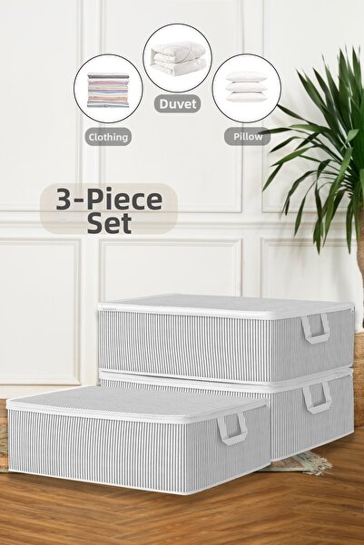 Meleni Home Θήκη αποθήκευσης ρούχων για καναπέ-κρεβάτι τριών θέσεων - Θήκη ορ...