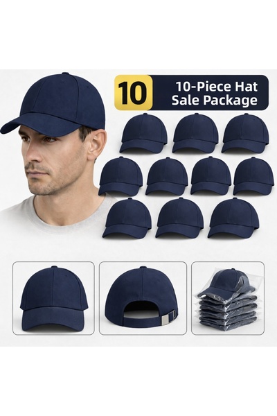 moda nokta Καπέλο Basic - σκούρο μπλε 100% βαμβακερό γαμπαρντίν μοντέλο Unise...