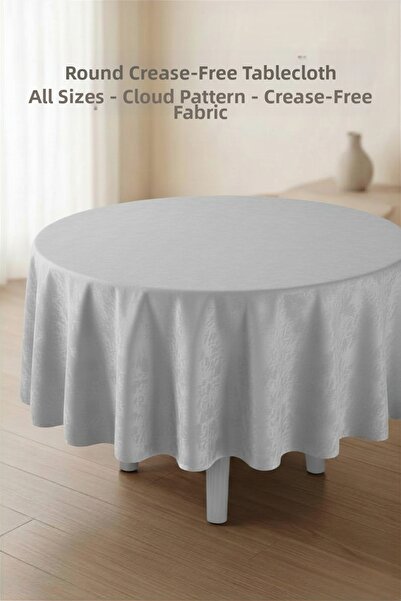 atak by atak home collection Στρογγυλό τραπεζομάντιλο χωρίς ραφές, ανθεκτικό ...