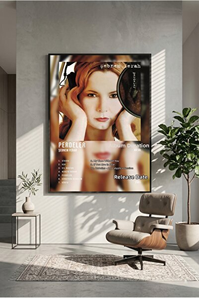 postercraft Шебнем Ферах Перделерс Дизайн на албум Модерна панелна картина Пл...